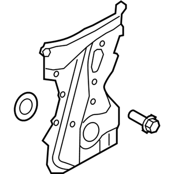 Kia 213502G002 Cover Assembly-Timing Chain