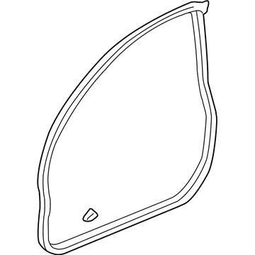 Honda 72365-SDA-A02 Sub-Seal, L. FR. Door