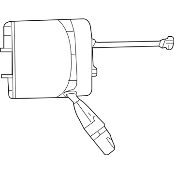 Mopar 1JH93DX9AO Module-Steering Column