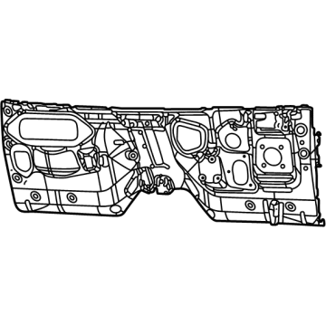 Mopar 68473913AF PANEL-DASH