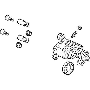 Honda 43019-TGH-A01 Rear Caliper Sub-Assembly