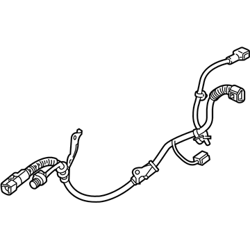 Honda 01468-TGH-A00 Hose Set, Left Rear Brake