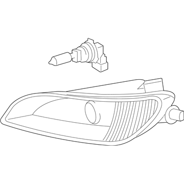 Toyota 81220-AE020 Housing & Lens