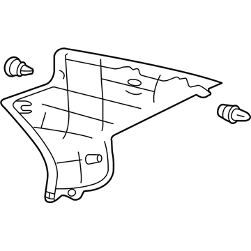 Toyota 62470-AC061-B0 Upper Quarter Trim
