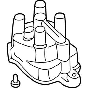 Nissan 22162-3S505 Cap Assy-Distributor