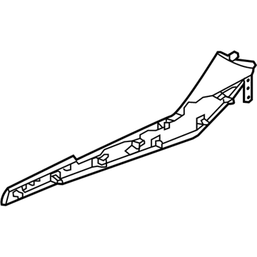 Kia 846583T000KJL MOULDING-Front , RH