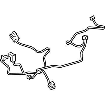 Lexus 82212-42050 Harness, Air CONDITI