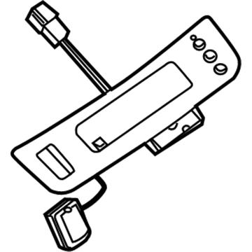 Nissan 24834-7S404 Meter Assembly-Temperature