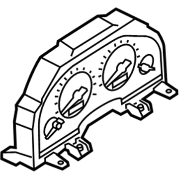 Infiniti 24820-CG060 Instrument Cluster Speedometer Assembly