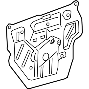 GM 84374114 Water Deflector