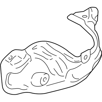 Nissan 16590-1KC0A Cover-Exhaust Manifold