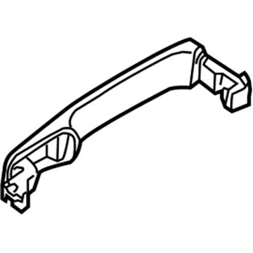 Nissan 80640-JM11B Handle Outside