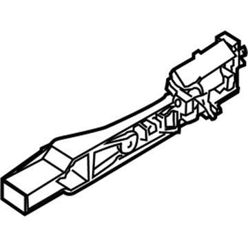 Nissan 80611-JM01A Bracket-Outside Handle, LH