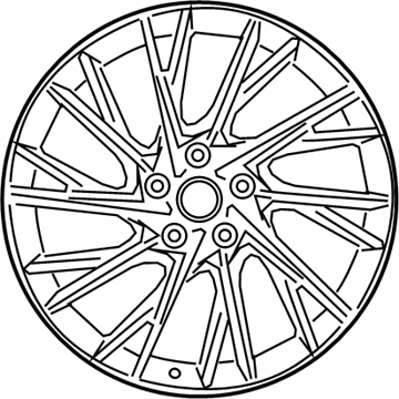 Lexus 42611-24771 Wheel, Disc