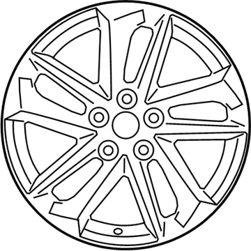 Lexus 42611-24730 Wheel, Disc