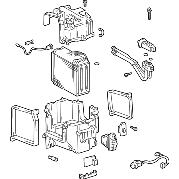 Toyota 88510-35890 Evaporator Assembly