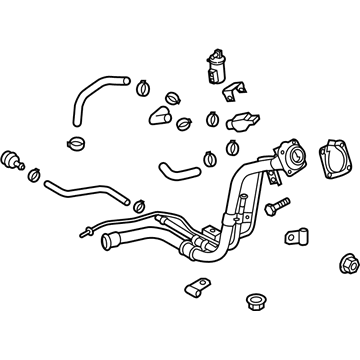 Kia 31030A8850 Filler Neck & Hose Assembly