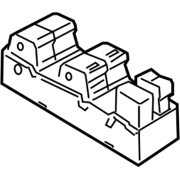 Nissan 25401-6MA0C Switch Assy-Power Window, Main