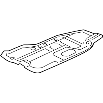 Acura 74561-TA0-A00 Cover, Driver Side Middle Floor (Lower)