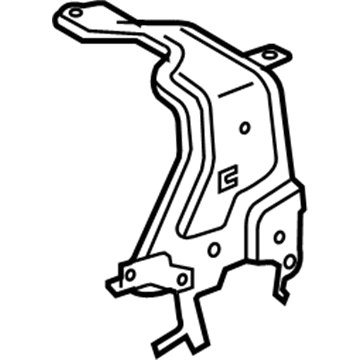 Lexus 17772-20010 Bracket, Intake Air Connector, NO.2