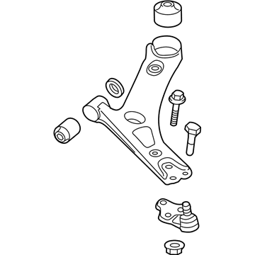Hyundai 54501-2S100 Arm Complete-Front Lower, RH
