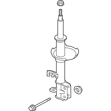 Nissan E4302-ZN90A STRUT Kit Front RH