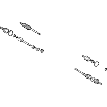 Lexus 43410-0W160 Shaft Assy, Front Drive, RH