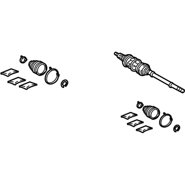 Lexus 43470-09J00 Shaft Set, Front Drive