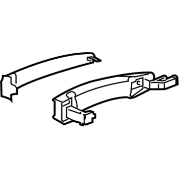 GM 13521820 Handle, Inside