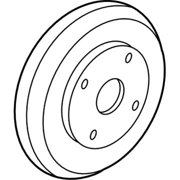 Honda 42610-SDA-A00 Drum, Rear Brake