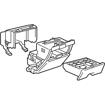 Lexus 84010-30650-E0 Control & Panel Assy, Integration