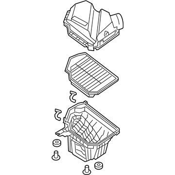 Hyundai 28110-B1000 Cleaner Assembly-Air