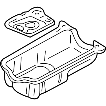 Hyundai 21521-39511 Pan Assembly-Engine Oil, Upper