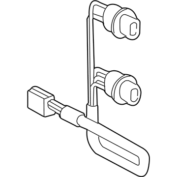 Lexus 81555-60590 Cord, Rear Combination