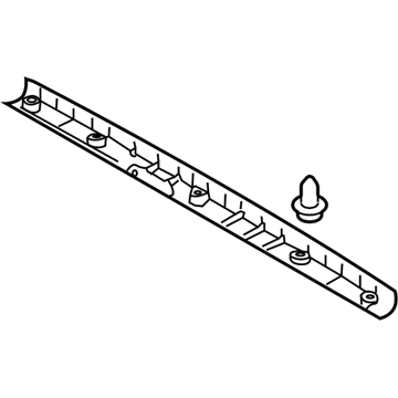 Hyundai 81760-2E000-J9 Trim Assembly-Tail Gate Upper