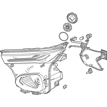 GM 42756122 Headlamp Assembly