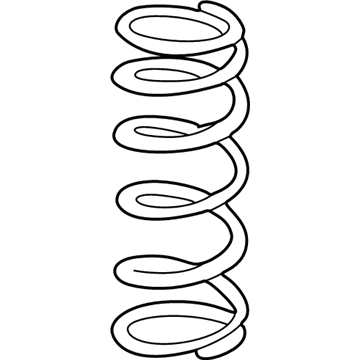 Honda 51401-S2A-901 Spring, Front (Showa)