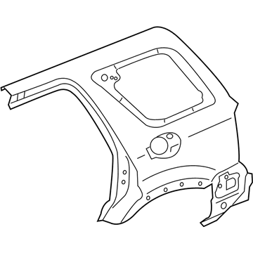 Ford YL8Z-7827840-CA Quarter Panel