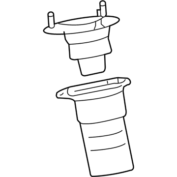 Lexus 48680-50120 Front Suspension Support Sub-Assembly