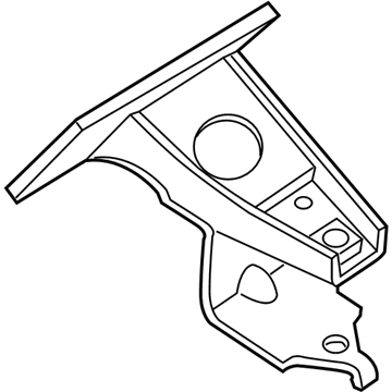 Nissan 11233-ZV00A Engine Mounting Bracket, Left