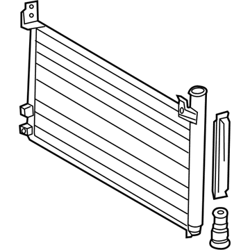 Lexus 88460-75010 CONDENSER Assembly