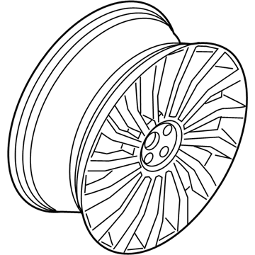 Ford KA1Z-1007-F Wheel, Alloy