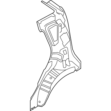 Kia 716022K300 Panel Assembly-Quarter Inner