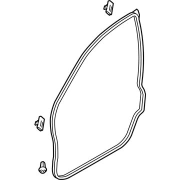 GM 94790530 Surround Weatherstrip