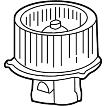 Hyundai 97116-24951 Fan & Motor Assembly