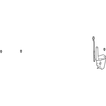 Kia 0K30A15350F Sub Tank Assembly