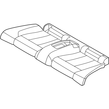 BMW 52-20-6-995-364 FOAM SECTION, SEAT