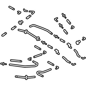 Lexus 85370-50180 Hose Assembly, Washer