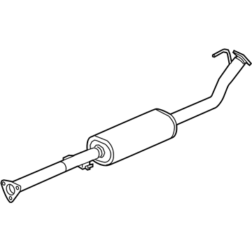 Honda 18220-T1W-A02 Pipe B, Exhaust