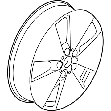 BMW 36-11-6-856-438 Alloy Rim, Forged